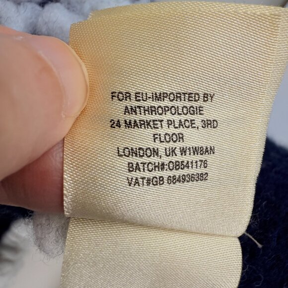 NWT Anthropologie Sleeping on Snow First Snow Wool Blend Sweater Cardigan M - Picture 15 of 15